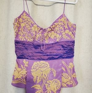 NWT Designer silk top